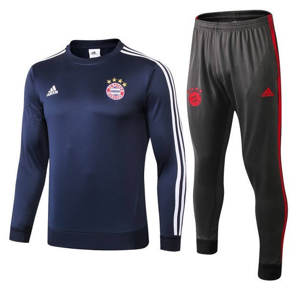 Survetement Football Bayern 2018-19 Gris Bleu